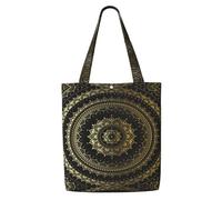 OXbnmm Circle Canvas Heavy Duty 12oz Canvas Huge Grocery Bag Shopping Tote Moving Bag Laundry Bag