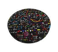 OXbnmm Math Formula Printed Stool Seat Protector, Thick Foam Padded Cushion Cover For Comfortable Daily Sitting