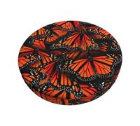 OXbnmm Monarch Butterflies. Printed Stool Seat Protector, Thick Foam Padded Cushion Cover For Comfortable Daily Sitting