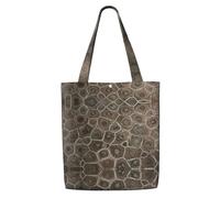 OXbnmm Petoskey Stone Canvas Heavy Duty 12oz Canvas Huge Grocery Bag Shopping Tote Moving Bag Laundry Bag