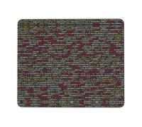 OXbnmm Programmer Programming Code Large Extended Mouse Pad With Lock Edge & Non-Slip Base, Thick Durable Desk Mat For Work