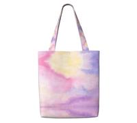 OXbnmm Rainbow. Canvas Heavy Duty 12oz Canvas Huge Grocery Bag Shopping Tote Moving Bag Laundry Bag