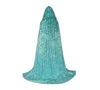 OXbnmm Small Dot Tiles Shape Teenager Hooded Cape Cloak Small Cosplay Costume Witch Vampire Wizard Masquerade Ball Stage