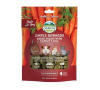 New Oxbow Simple Rewards All Natural Oven Baked Treats with Carrots, Dill and Timothy Hay
