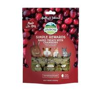 Oxbow Simple Rewards Baked Treats - Cranberry - 60g