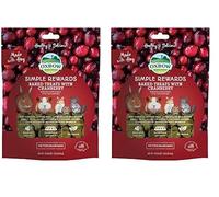 Oxbow Cranberry Simple Rewards Baked Treats (Pack of 2)