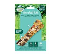 Oxbow Enriched Life Apple Stick Bouquet - Rabbit Toys, Guinea Pig Toys, Hamster, Rabbit, Chinchilla, Rat, Chinchilla Cage Accessories, Guinea Pig Accessories for Cage
