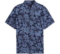 Oxbow - Linen and Cotton Shirt - Grind Shirts M Deep Marine for Men - Size XL - Navy Navy XL