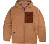 Oxbow - Men's casual Hoodet - Path Fullzip Hybrid Jacket Spice Brown Heather for Men - Size L Brown L