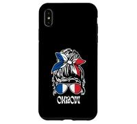 Oxbow Messy Hair Bun Ribbon Sunglasses Design Case for iPhone XS Max