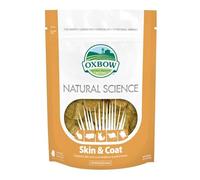 Oxbow Natural Science Skin & Coat Supplement - High Fiber, Palm Oil, Omega 3 and 6 Fatty Acids for Small Animals, 4.2 oz.