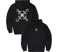 Oxbow - Organic cotton hoodie - Sfto Fleece Black for Men - Size L Black L