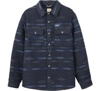 Oxbow - Patterned overshirt - Nightfall Jacquard Overshirt Deep Marine for Men in Wool - Size M - Navy Navy M