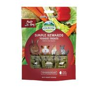 Oxbow Simple Rewards Veggie Baked Treats for Rabbits, Guinea Pigs and Small Animals 85g