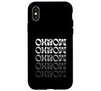 Oxbow Text Art Style Design Case for iPhone X/XS