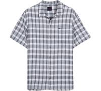 Oxbow - Textured cotton shirt - Coaster Shirts M Indigo for Men - Size L - Blue Blue L
