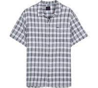 Oxbow - Textured cotton shirt - Coaster Shirts M Indigo for Men - Size XL - Blue Blue XL