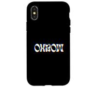 Oxbow Tricolor EDM Effect Style Design Case for iPhone X/XS