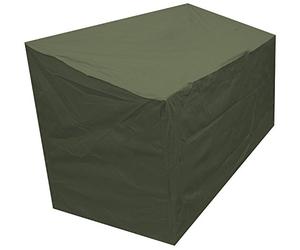 Oxbridge Green 4 Seater Outdoor Garden Bench Cover 2m x 0.68m x 0.66-0.91m/6.6ft x 2.25ft x 2.2-3ft 5 YEAR GUARANTEE