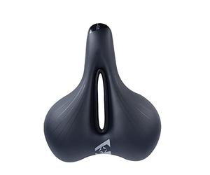 OXC Contour Flow Saddle, Adults Unisex, Black (Black), One Size