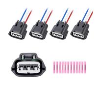 OXCANO J48817102 Ignition Coil Connector Compatible with Chevrolet,Infiniti,Isuzu,Kia,Mazda,Mercury,Nissan,Subaru Outback,Suzuki Aerio Equator Esteem Grand Vitara Sidekick Vitara XL-7