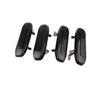 Oxektgb Car Outer Door Handle for Pajero for Montero V31 V32 V33 V43 V46 V47 Front Rear Outer Door Handle Black(4PC)