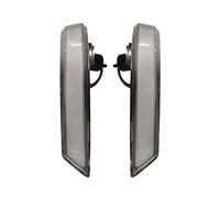 Oxektgb Mirror Indicator Light For For Focus 2012-2017 For Mondeo 2010-2014 2Pc Car Turn Signal 5W LED Rear View Mirror Indicator Dynamic Turn Signal Light(WHITE)