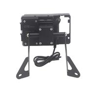 Oxektgb Motorbike Cellphone Mount For MOTO For GUZZI For V85TT Support GPS Smartphone Motorcycle Navigation Bracket Mobile Phone Stand USB Charging Detachable Phone Holder(A)