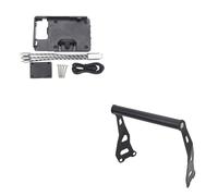 Oxektgb Motorbike Cellphone Mount For ROYAL For ENFIELD For HIMALAYAN 2016 2017 2018 2019 2020 Phone GPS Navigation Plate Bracket Detachable Phone Holder(B and 22mm)