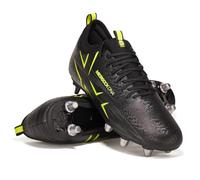 Oxen Meta X 8 Stud Rugby Boots Black (UK Footwear Size System, Adult, Men, Numeric, Medium, 7)