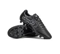 Oxen Raptor Pro Kids Firm Ground Rugby Boots (Black, UK Footwear Size System, Big Kid, Numeric, Wide, 5)