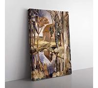 Oxenbridge Pond by Paul Nash Canvas Wall Art Print 30x20 Inch