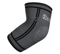 OXFIT Elbow Support Brace - Compression Arm Sleeve for Men & Women - Pain Relief for Arthritis, Joint Pain, Tendonitis, Tennis Elbow, Golfers Elbow Weightlifting (S, Black, 1)