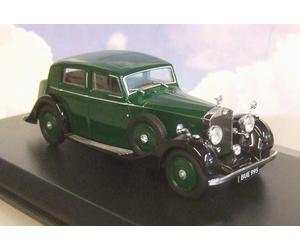 OXFORD 1/43 1936-1938 ROLLS ROYCE 25/30 THRUPP & MABERLY DK GREEN/BLACK 43R25002