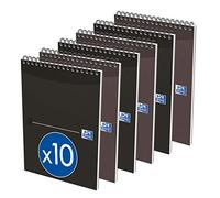 Oxford - 10 A5 Notepad 14.8 x 21 cm Assorted Colours