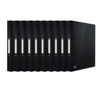 Oxford 10 x A4 Ring Binder 2 cm Spine 2 Rings Black