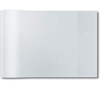 Oxford 10 x A5 Landscape Plastic Notebook Covers Clear Colourless
