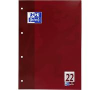 Oxford 100050344 Pad Lines 22 - A4, 50 Sheets/90 g/m² - 4 Holes