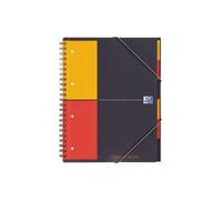 Oxford 100102777 Notepad A4+ Squared Grey Orange Red 80 sheets