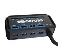 Oxford 12V Motorcycle Junction Box with relay Fused Power Hub, Motorbike USB Chargers