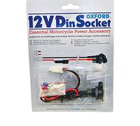 Oxford 12V SAE/Din socket&10A fused loom EL100