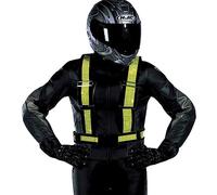 OXFORD 1529497 Reflective Braces Bright H Belt, Neon Yellow/Black