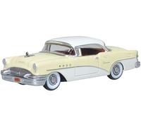 Oxford 1955 Buick Century Condor Yellow/Dover White OD87BC55008 HO Gauge