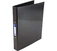 OXFORD 25 mm Ring Binder Board A4+ 2 Rings Black Classy