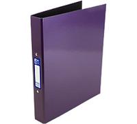 OXFORD 25 mm Ring Binder Board A4+ 2 Rings Metallic Purple Classy