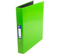 Oxford Premium A4 Ring Binder, Light Green Single Folder, 25mm Capacity
