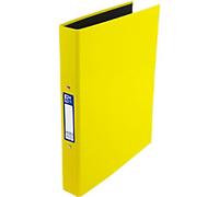 OXFORD 25 mm Ring Binder Cardboard, Paper A4+ 2 Rings Yellow Classy