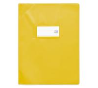 OXFORD 25 Strong Line PVC Notebook Covers 17 x 22 cm Opaque 15/100 Yellow