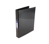 Oxford 25mm 2 O-Ring Binder Laminated A4 Plus Black 400017753