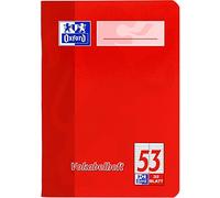 Oxford 384603253/100050398 Vocabulary Notebook, DIN A6, Double Column, 32 Sheets, 90 g/m², Assorted Colours